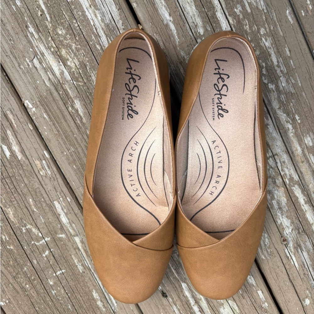 Life Stride Women's Brown Loafers